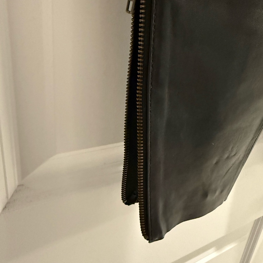 Pam and Geller new black leather joggers xs - Picture 3 of 11